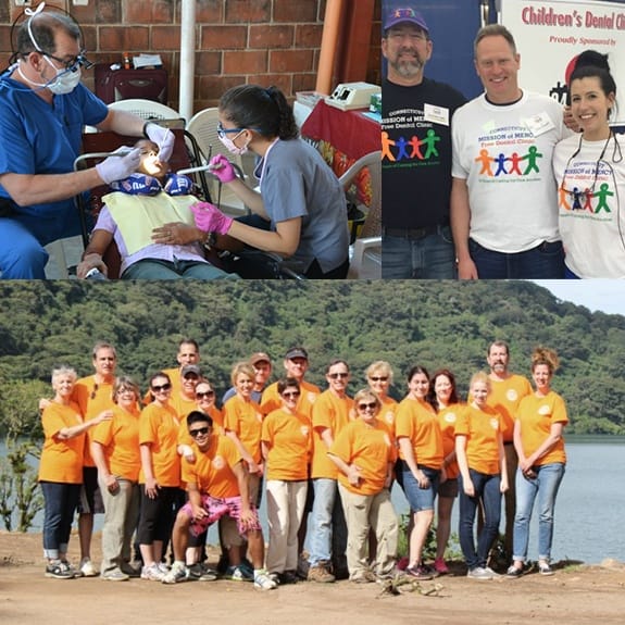 Collage of community outreach images