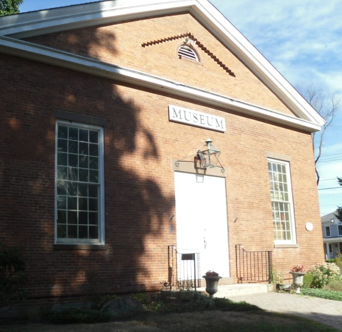 Outside view of historic museum building